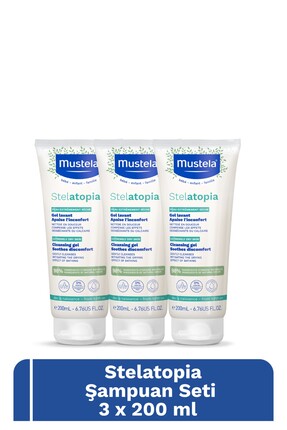Mustela Stelatopia Şampuan 200 ml 3 Adet