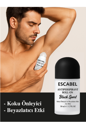 Escabel BLACK SPORT ROLL ON