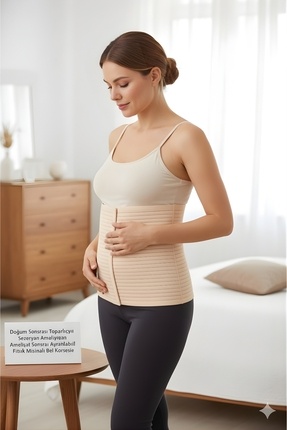 figiza Doğum Sonrası Toparlayıcı Korse Sezeryan Ameliyat Sonrası Ayarlanabili...