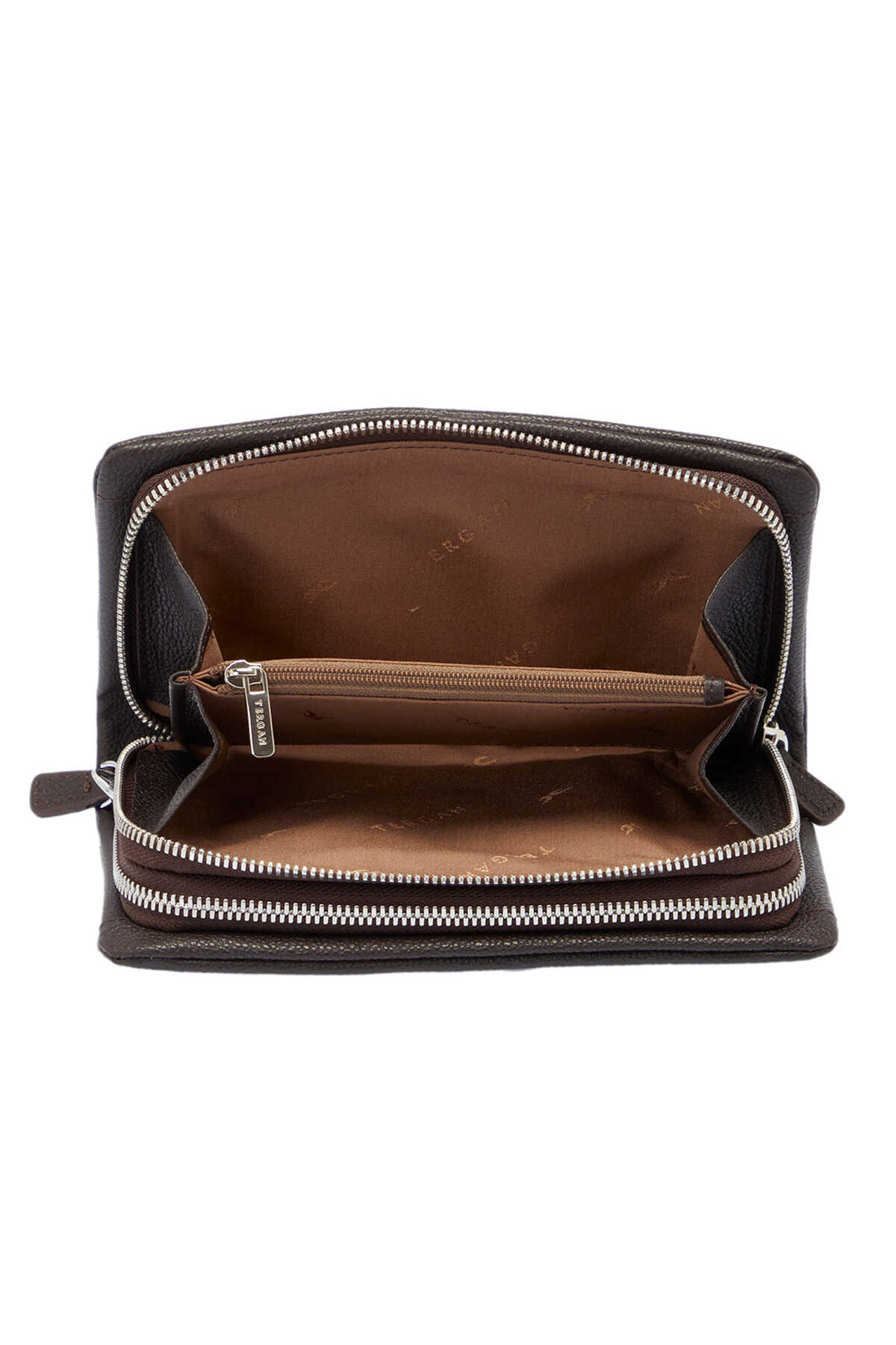 Tergan Kahverengi Hakiki Deri Unisex Portföy Çantası - S1PC00002197-U5H görsel 4