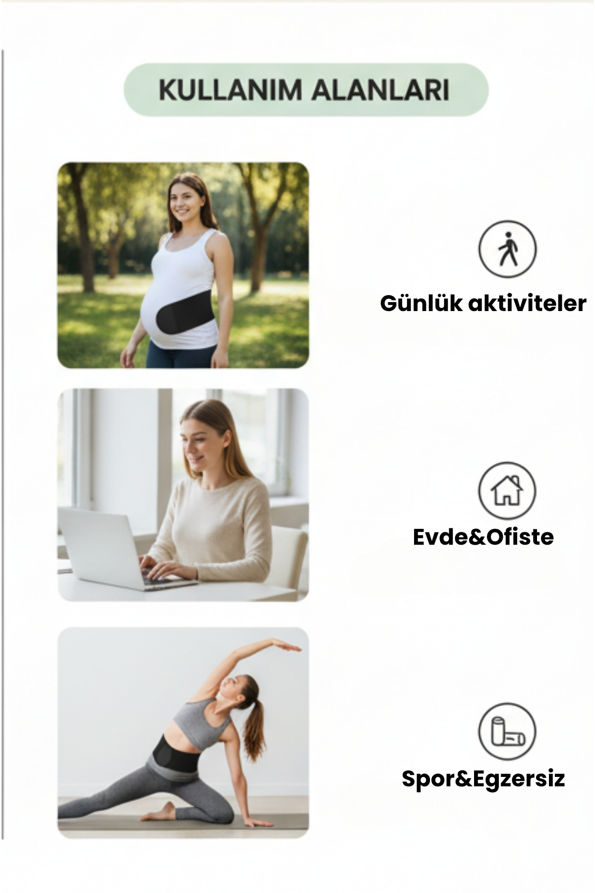 Wiforte Hamile ve Lohusa Bel Korsesi – Doğum Sonrası Sezaryen Destek Kemeri Rahim Toparlayıcı korse fotoğrafı 4 (önizleme)
