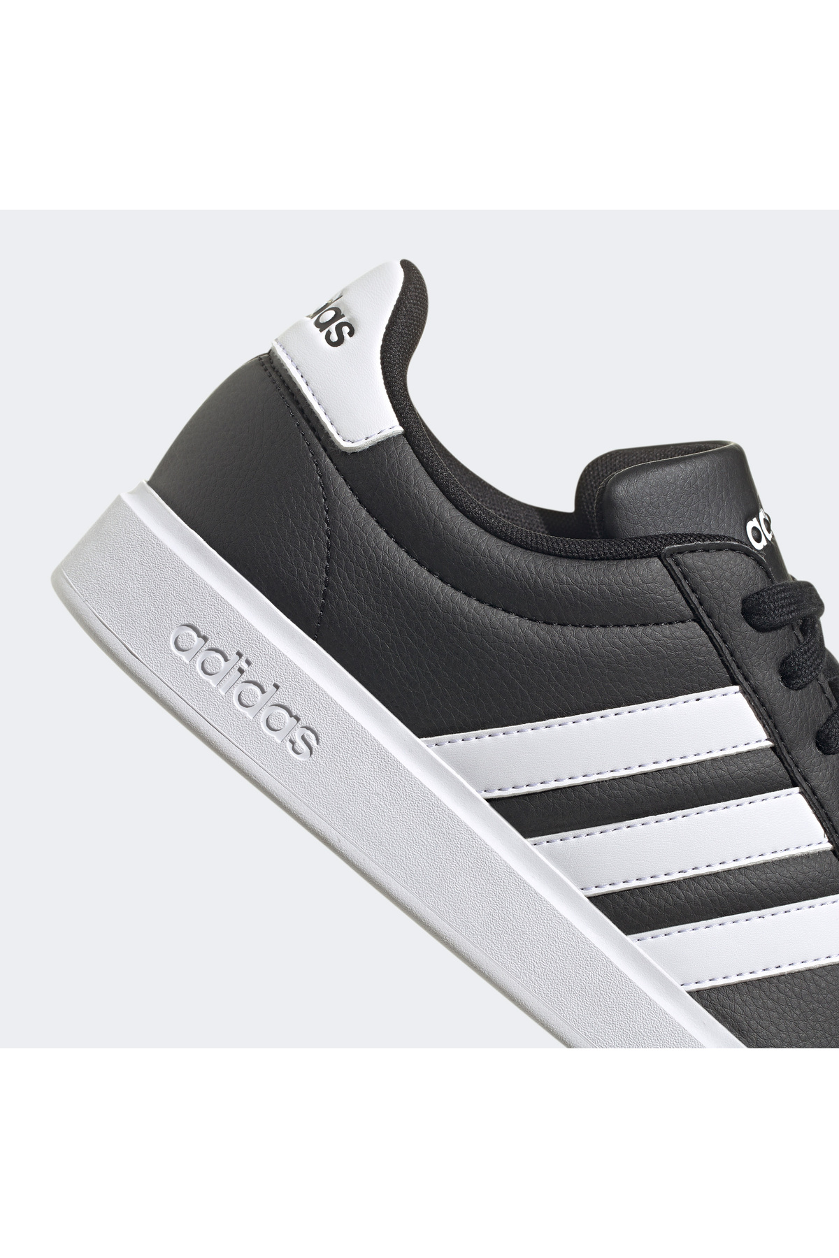 adidas Grand Court Cloudfoam Comfort Erkek Siyah Günlük Spor Ayakkabı görsel 7