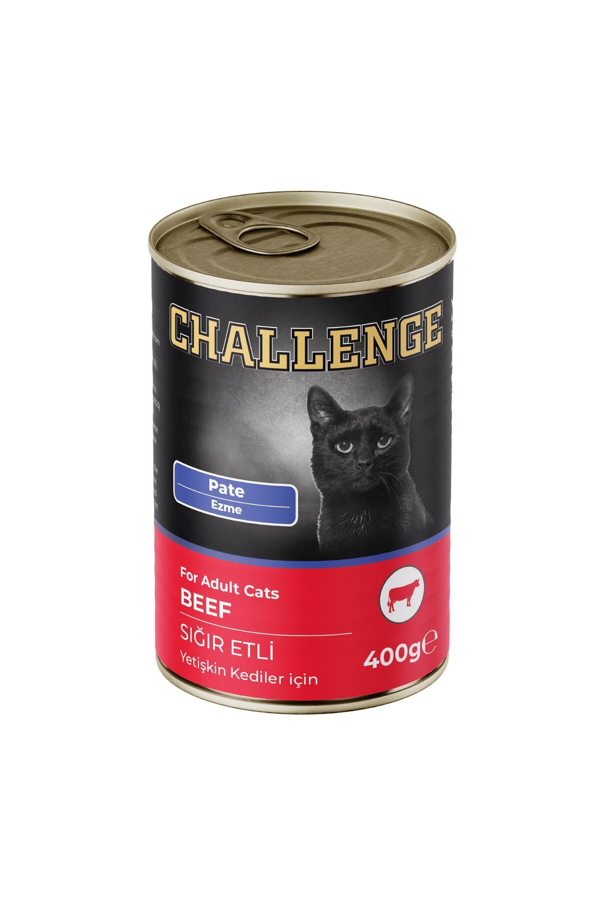 Challenge Pate Sığır Etli Yetişkin Kedi Konservesi 400 gr