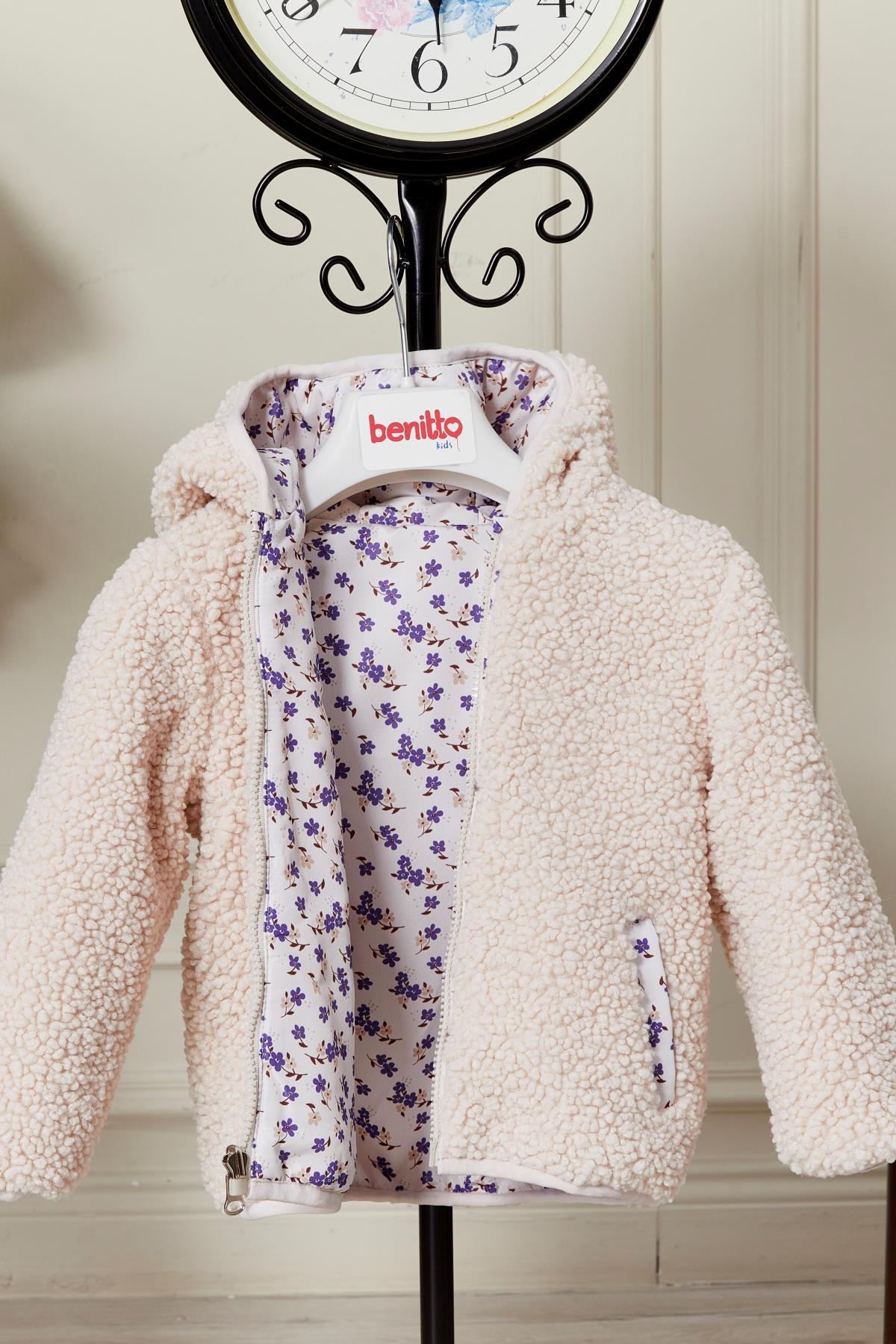 Benittokids Çift Taraflı Kız Bebek Çocuk Mont 51344 fotoğrafı 7 (önizleme)