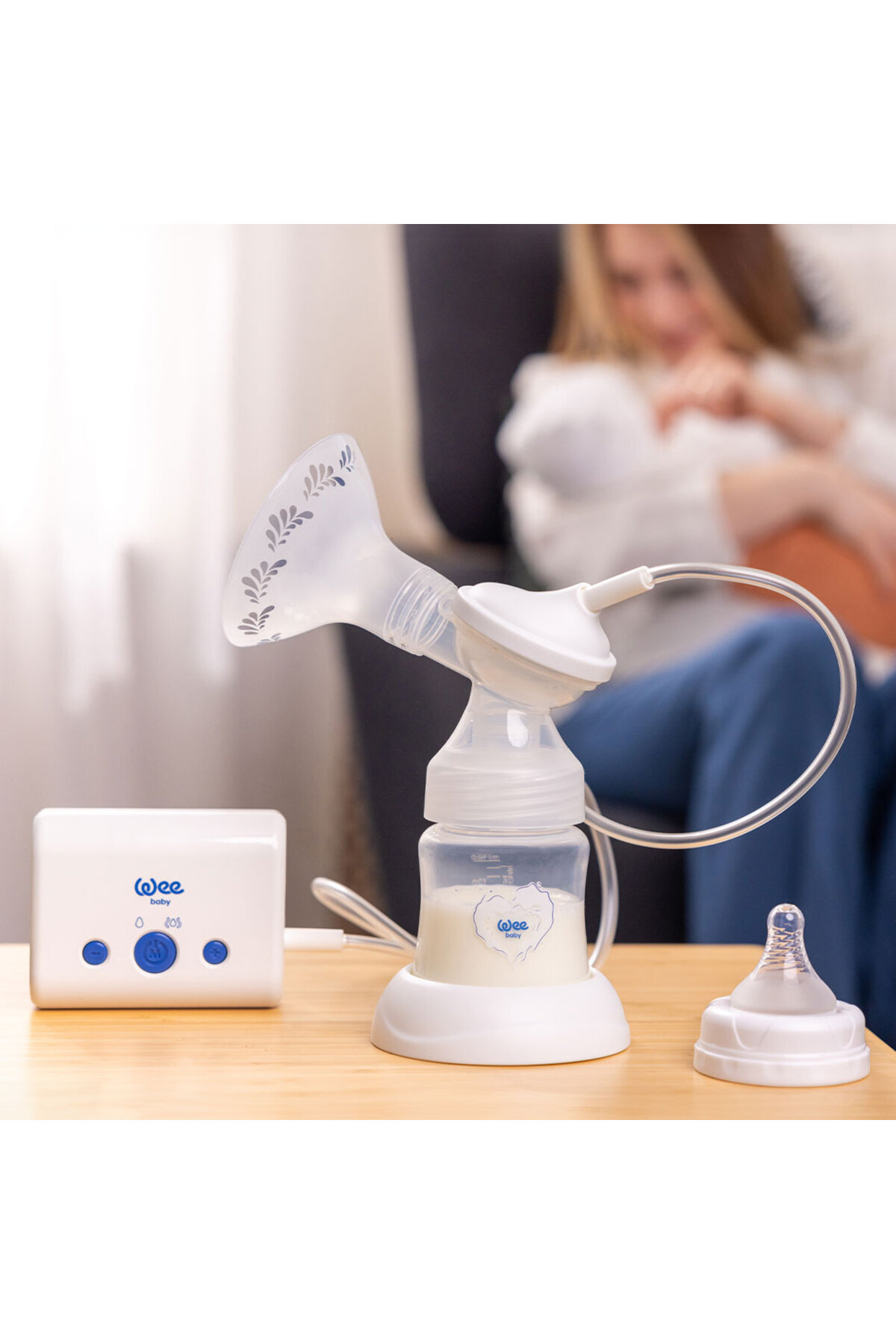 Wee Baby Elektrikli Göğüs Pompası fotoğrafı 5 (önizleme)