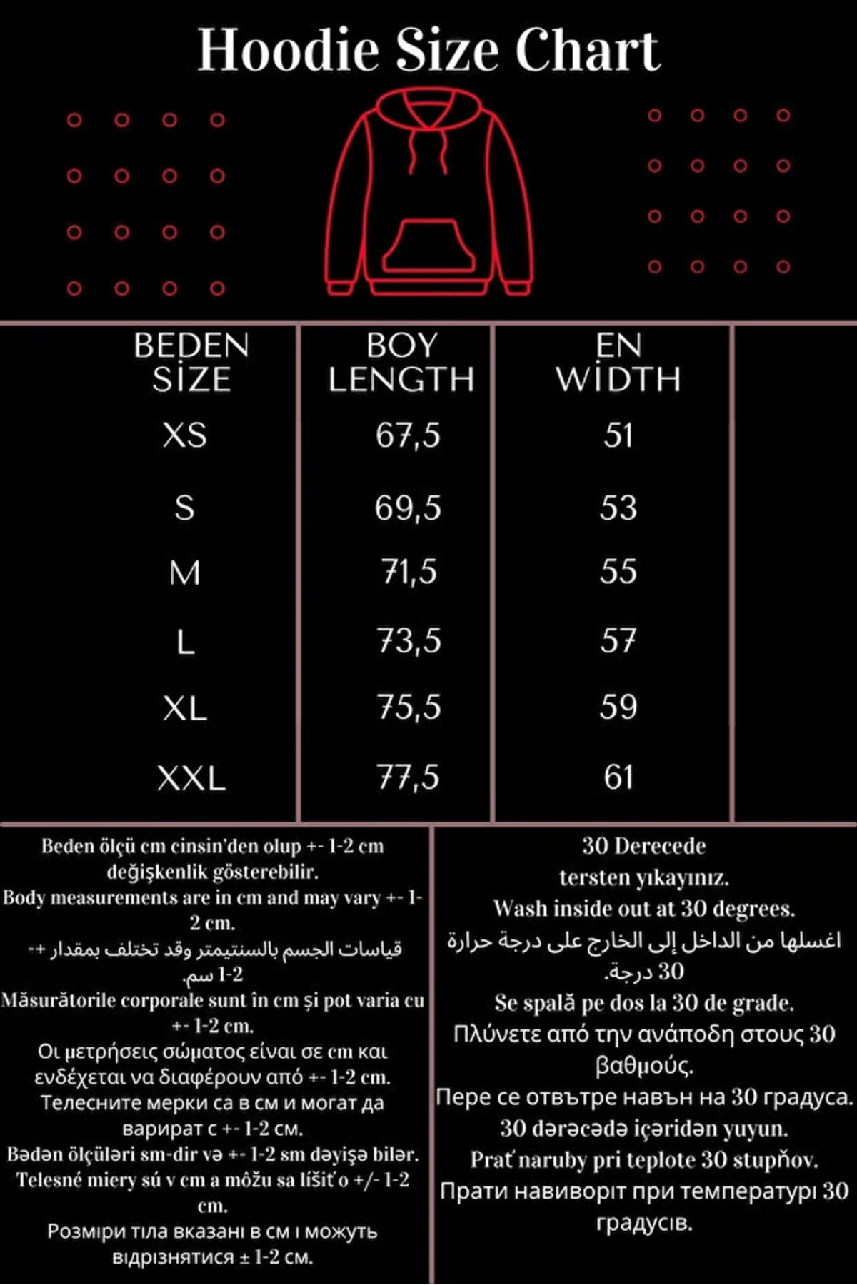 3'lü Kapüşonlu Sweatshirt Seti- Minimal Hope Baskılı- Siyah, Pembe, Gri - Kışlık Şardonlu Kumaş — رنگارنگ 3KPSN-SWTSHRT-MNHP-SLG — تصویر 8 از 8