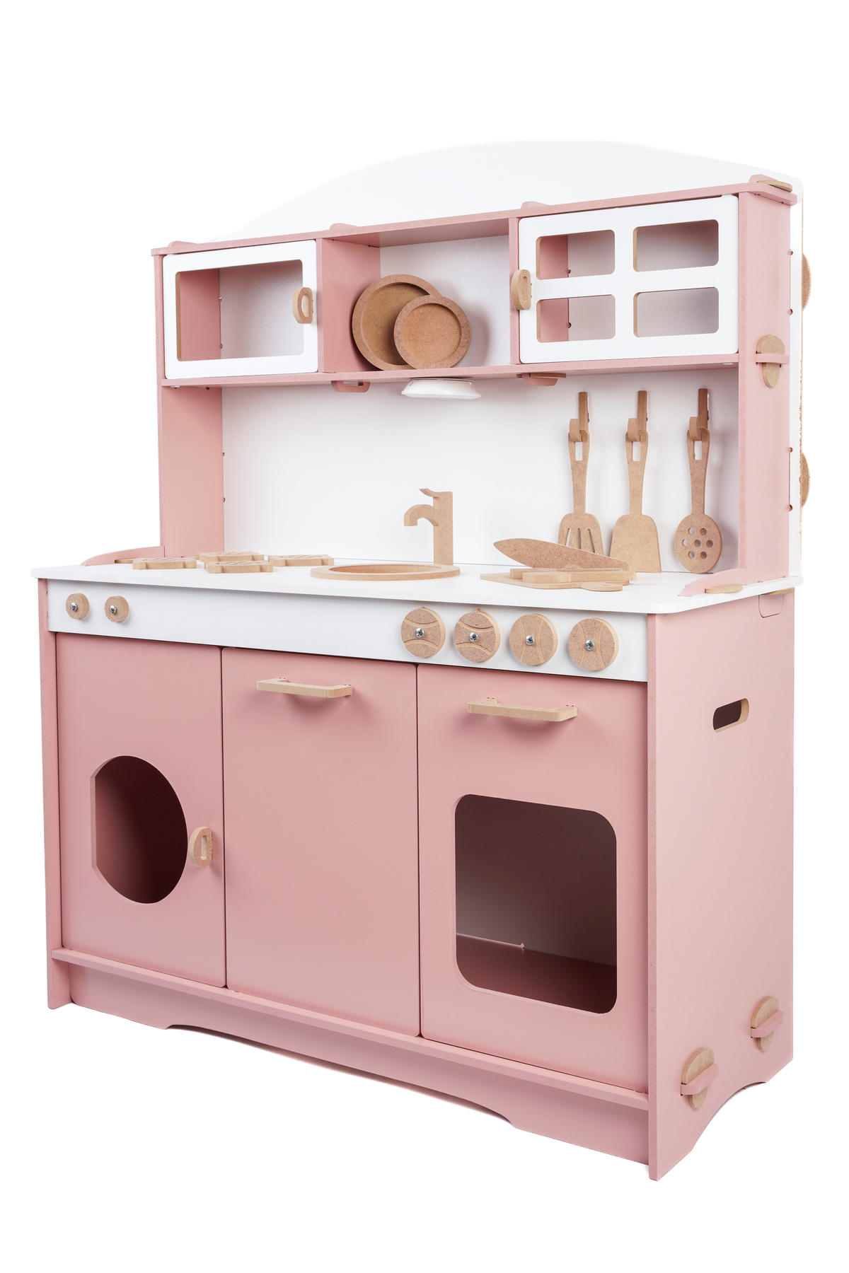HOBBY HOUSE Ahşap Oyuncak Çocuk Büyük Mutfak Seti Led Hediyeli fotoğrafı 3 (önizleme)