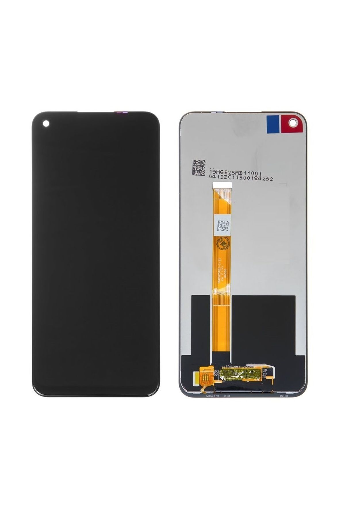 OPPO A55 COMPATIBLE LCD TOUCH SCREEN BLACK WITHOUT DASH