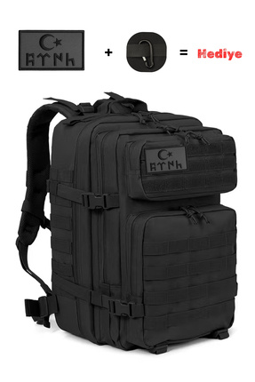 visees Askeri Taktik Büyük Sırt Çantası - Lüks Dağcı Çantası - Göktürk Peç He...