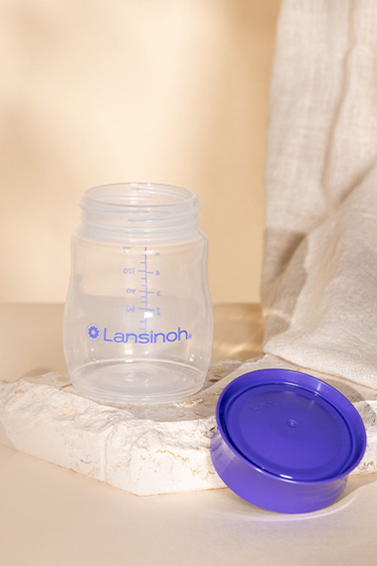 LANSINOH Süt Saklama Biberonu 4' Lü 0 Ay+ fotoğrafı 7 (önizleme)