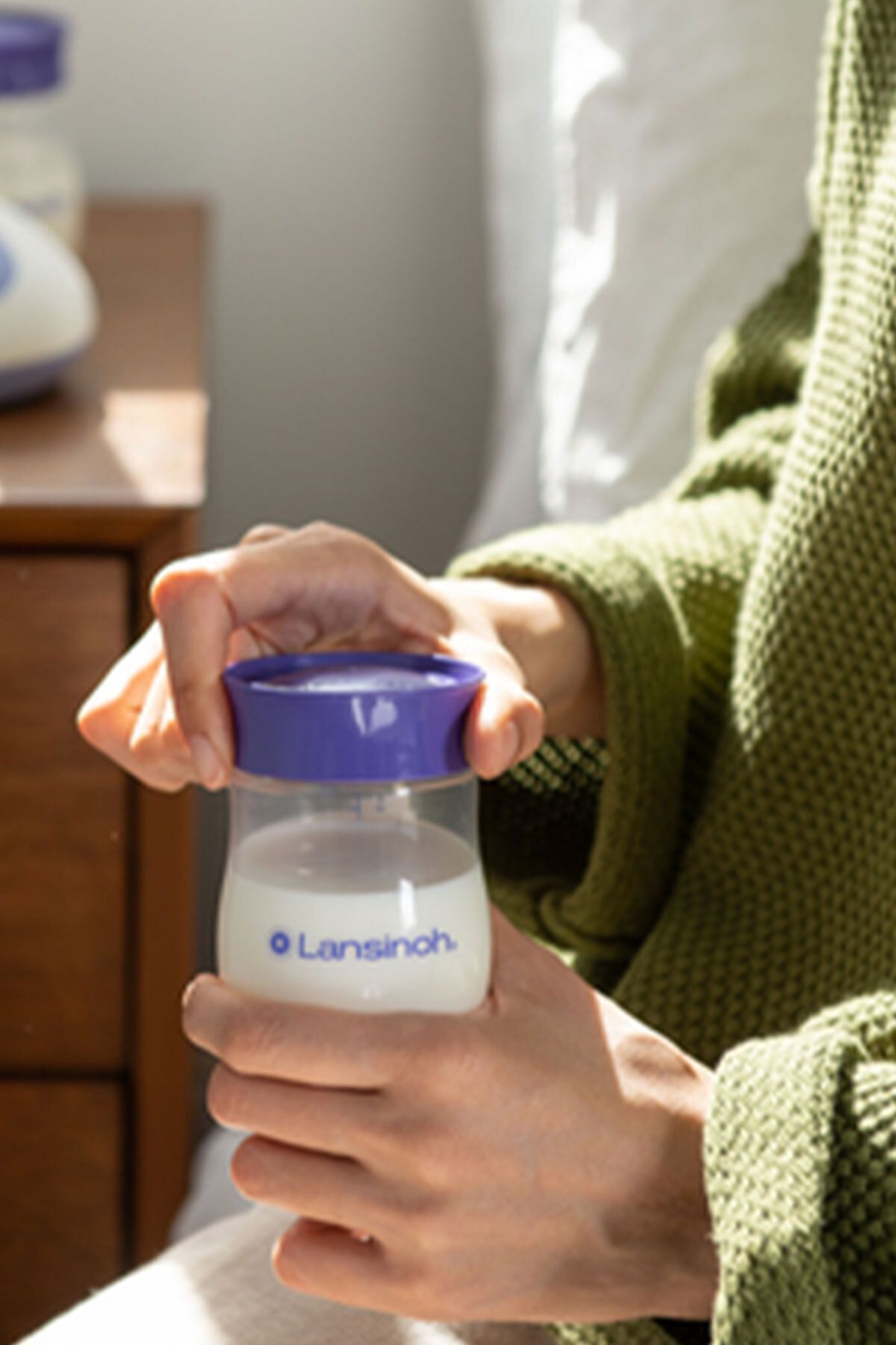 LANSINOH Süt Saklama Biberonu 4' Lü 0 Ay+ fotoğrafı 5 (önizleme)