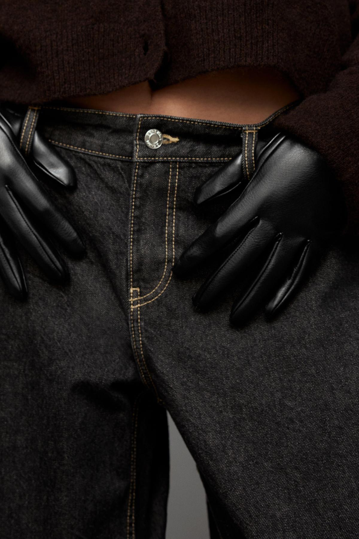 Bershka Suni deri eldiven