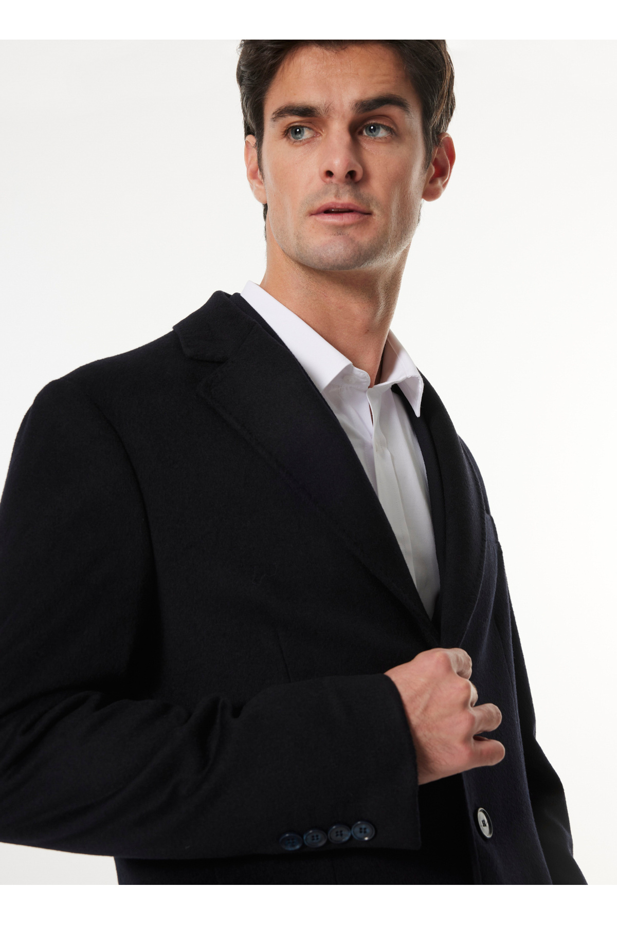 FABRIKA COMFORT  Lacivert Erkek Palto FC4WM-PLT 2959 - Görsel 2