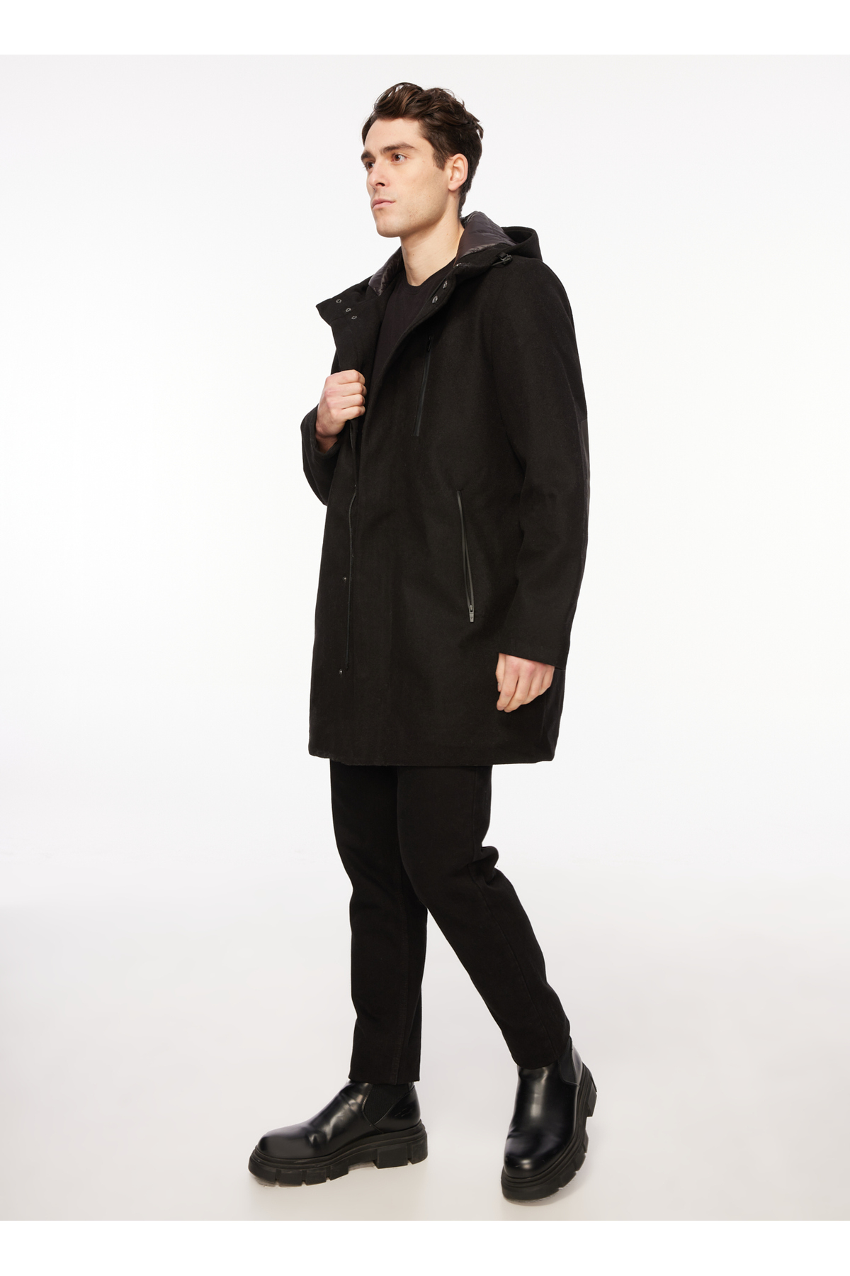 Fabrika  Siyah Erkek Kaban BY-12 - Görsel 2