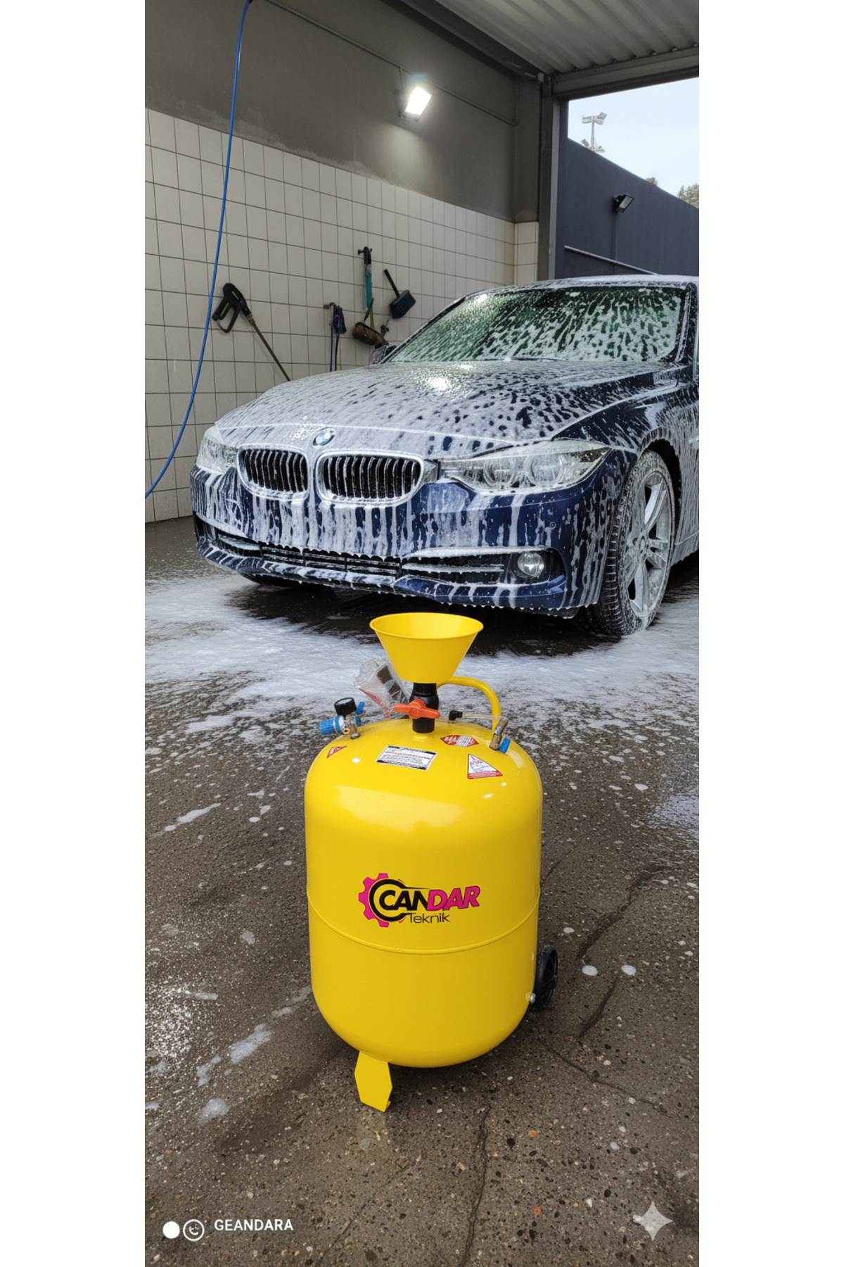 ROWERMAX Ottomax Otx100 Havalı Köpük Tankı 100 Litre Köpük