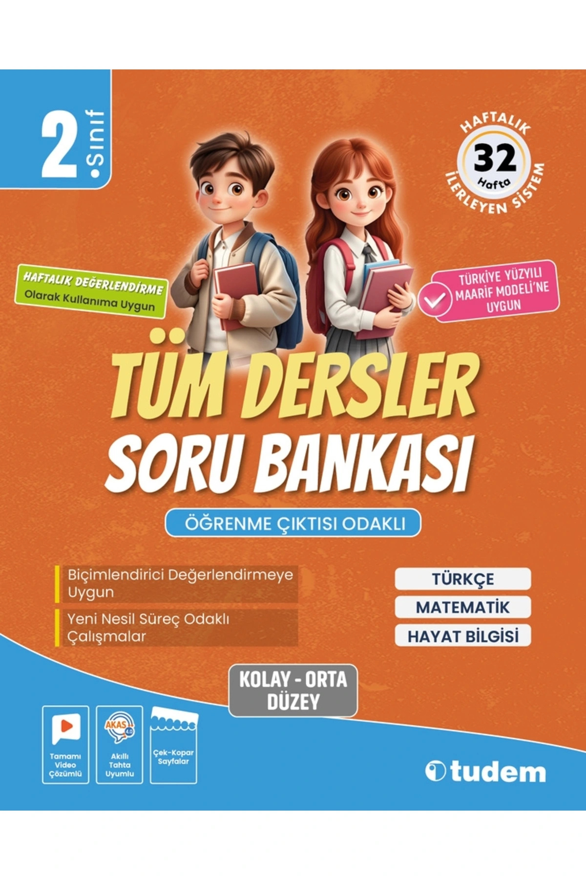 Tudem Yayınları 2.SINIF TÜM DERSLER SORU BANKASI