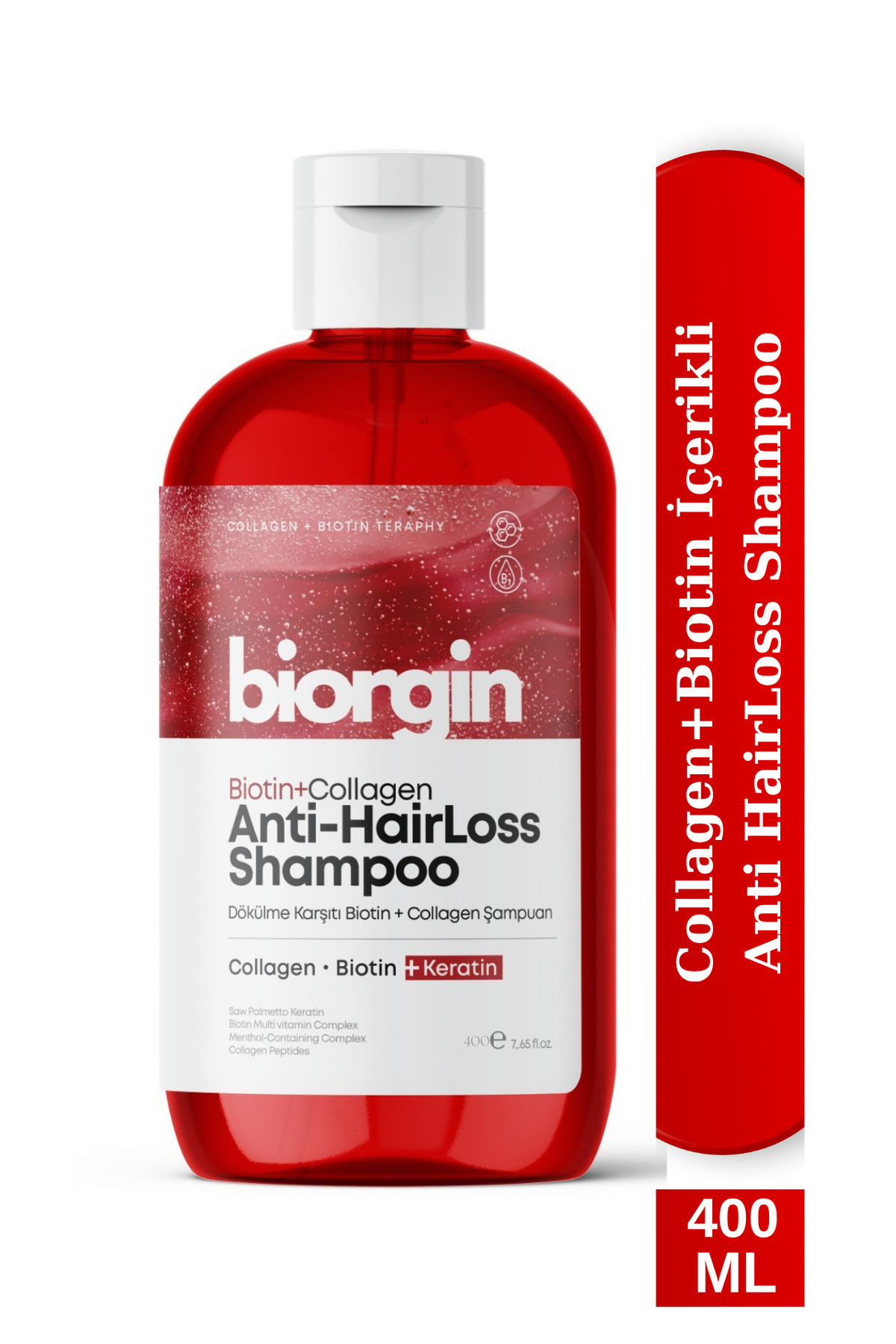 Biorgin Collagen+Biotin Anti Hairloss Şampuan 400ML