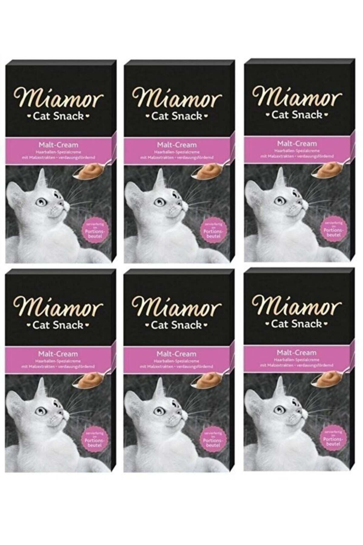 Miamor Cream Malt Maya Kedi Ödülü 6 X 15 gr 6 Lı Paket