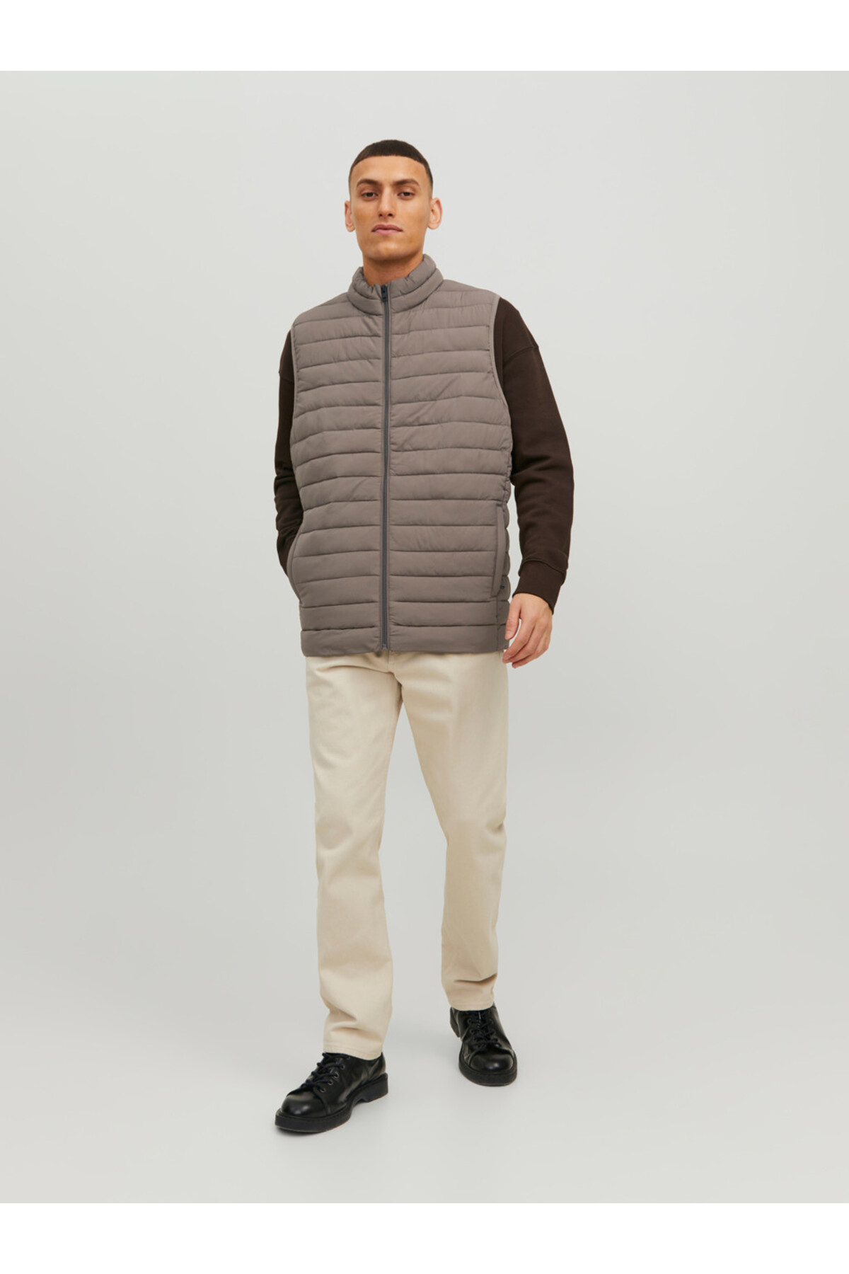 جلیقه مردانه راسته آستین استاندارد | جک اند جونز Jack & Jones 12211132 - تصویر 3