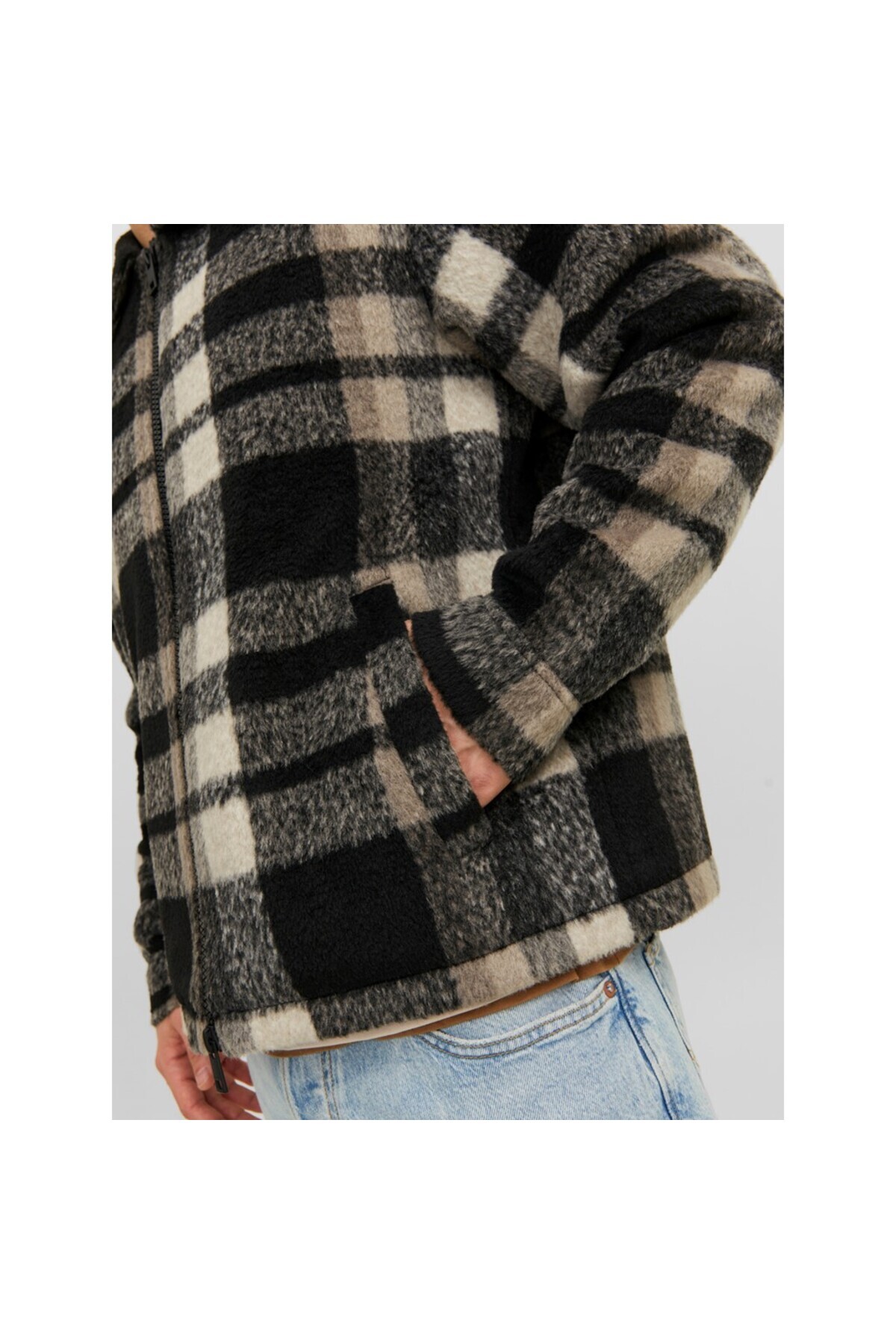 بارانی و بادگیر مردانه راسته آستین استاندارد | جک اند جونز Jack & Jones 12238915 - تصویر 8
