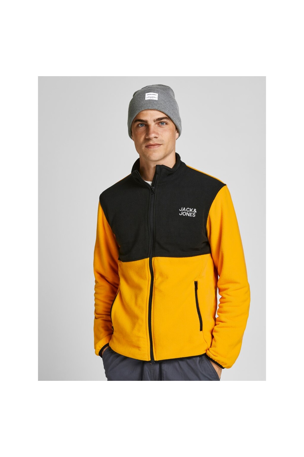 برت/کلاه بافتنی مردانه راسته | جک اند جونز Jack & Jones 12150627 - تصویر 4