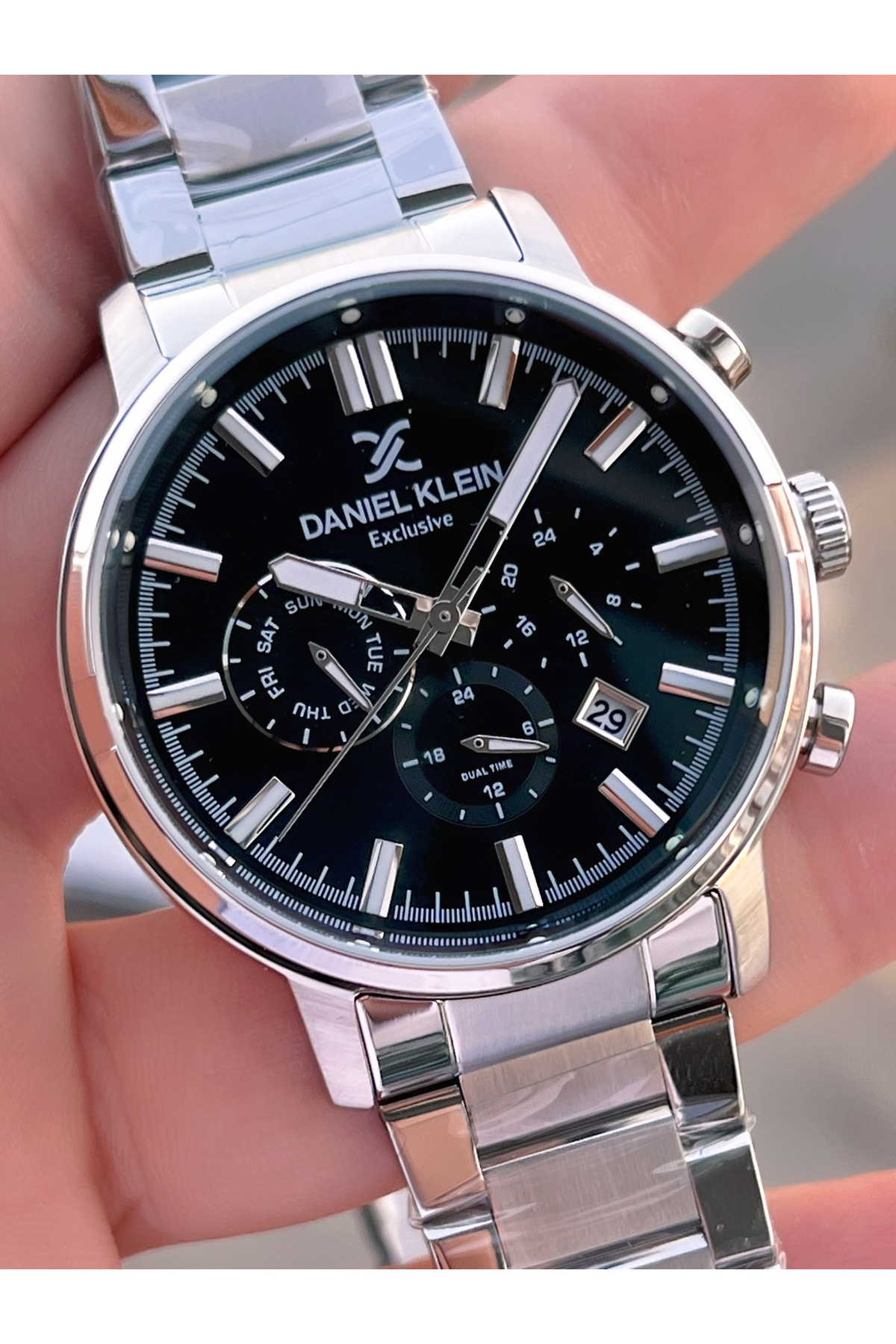 ساعت مچی مردانه - بند فولادی، ضدآب تا ۳ اتمسفر Edk.1.14005.6