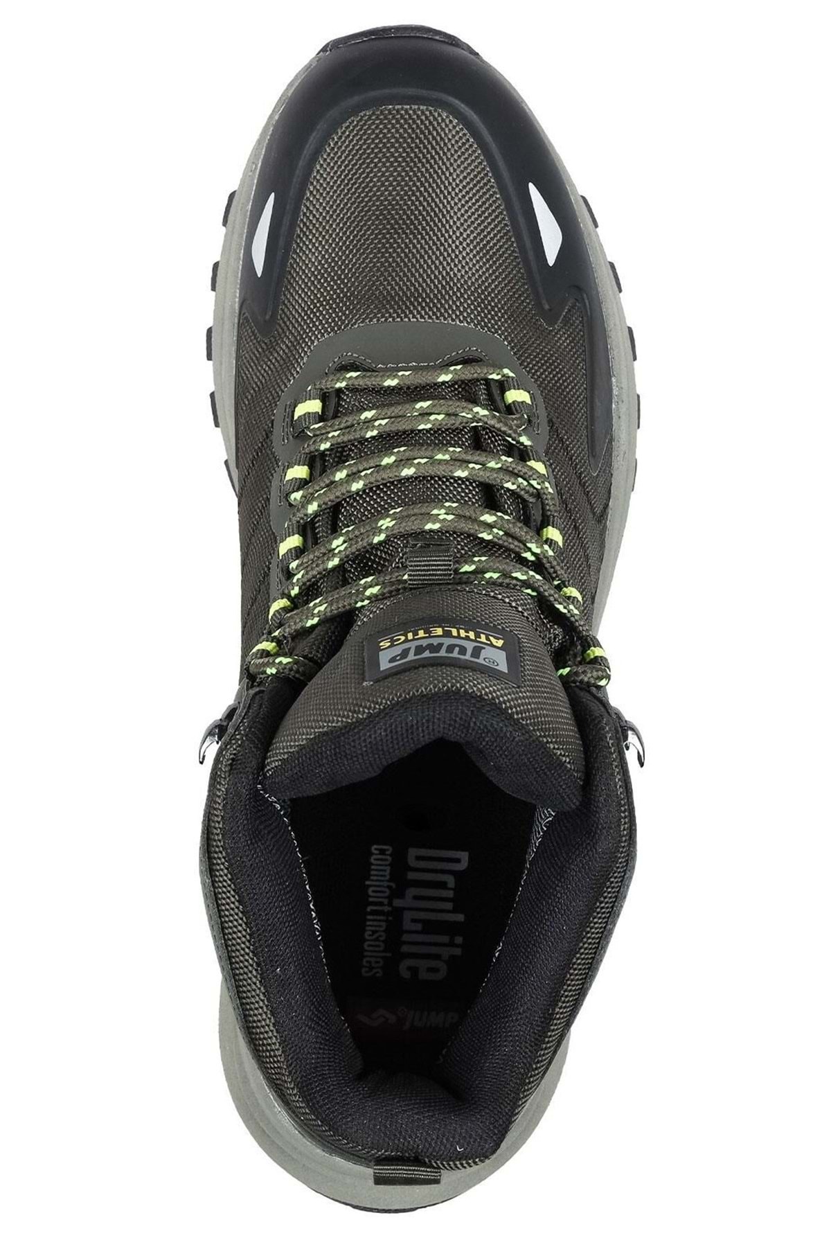 Kocamanlar Ayakkabı Jump 28680 WaterProof Kaymaz Taban Ortopedik Unisex Bot HAKİ görsel 5