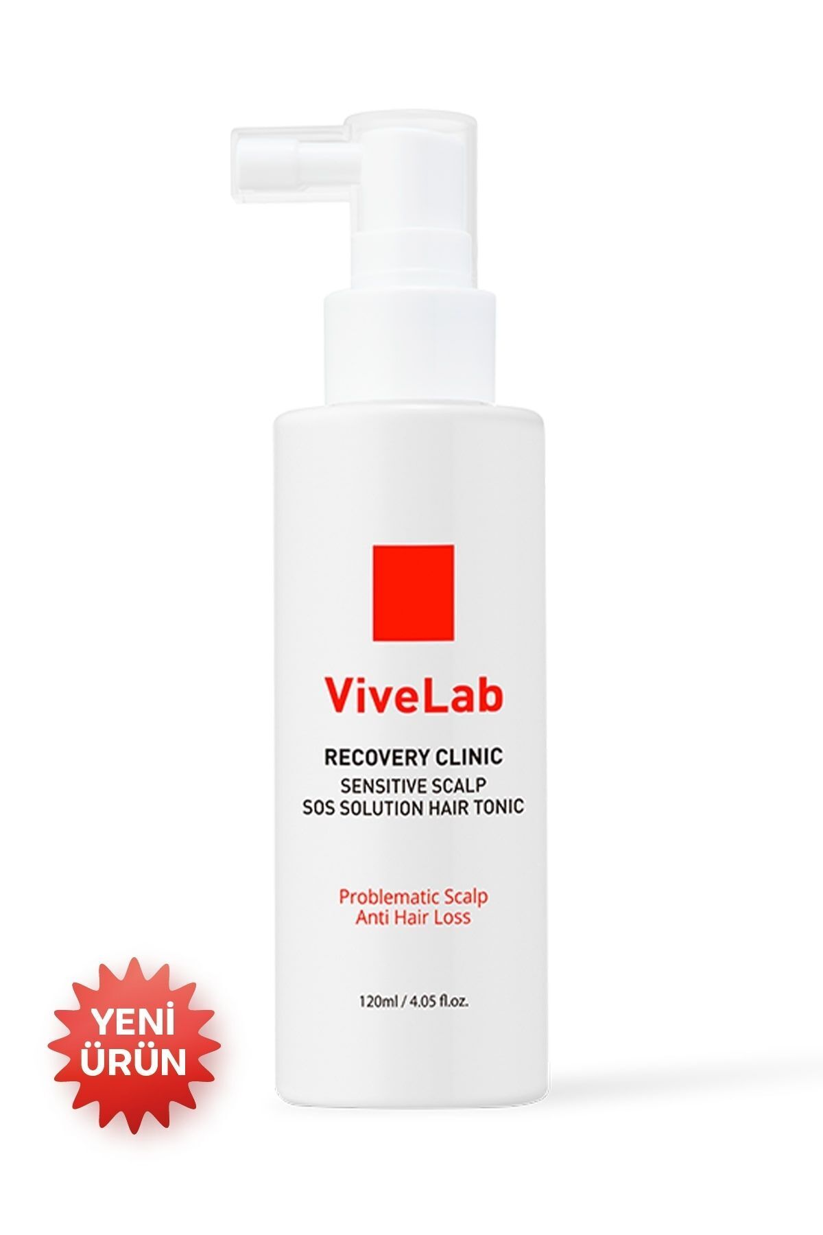 ViveLab Sensitive Scalp SOS Hair Tonic / Saç Dökülmesi, Kepek ve Kaşıntıya Karşı Tonik 120ml