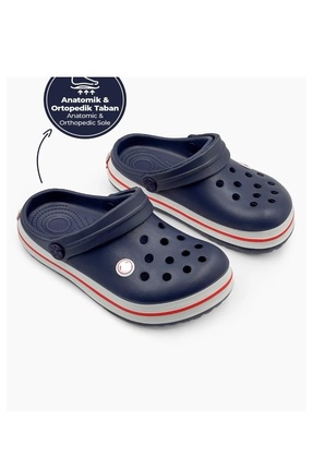 akix Kaymaz Taban Tam Ortopedik Unisex Günlük Cross Terlik Doktor Hemşire Pla...