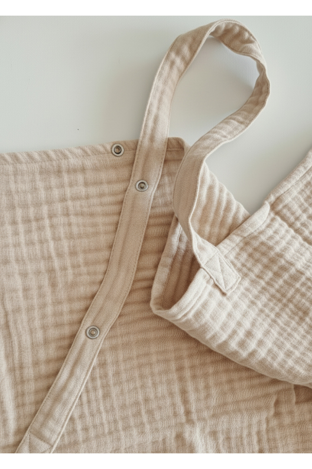 Joyous Mom Kids 4 Katlı Müslin Bebek Emzirme Örtüsü Önlüğü Iç Göstermez Bebek Emzirme Önlüğü Anne Emzirme Örtüsü fotoğrafı 2 (önizleme)