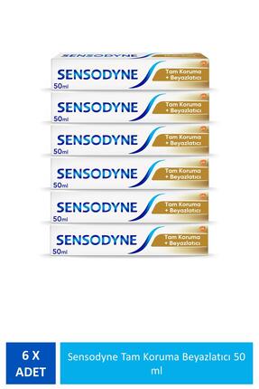Sensodyne Tam Koruma Ve Beyazlatıcı Hassas Dişler Için 50ml 6 Adet