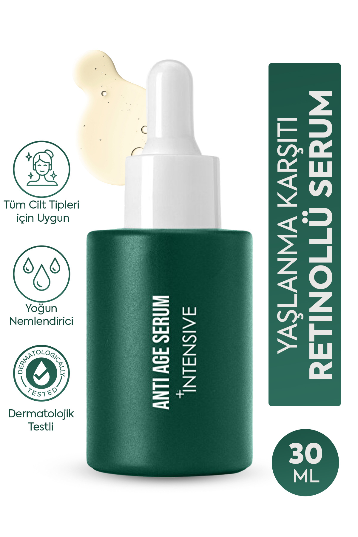 Cilt Dolgunlaştırıcı Yaşlanma Ve Kırışıklık Karşıtı Nemlendirici Retinol Serum