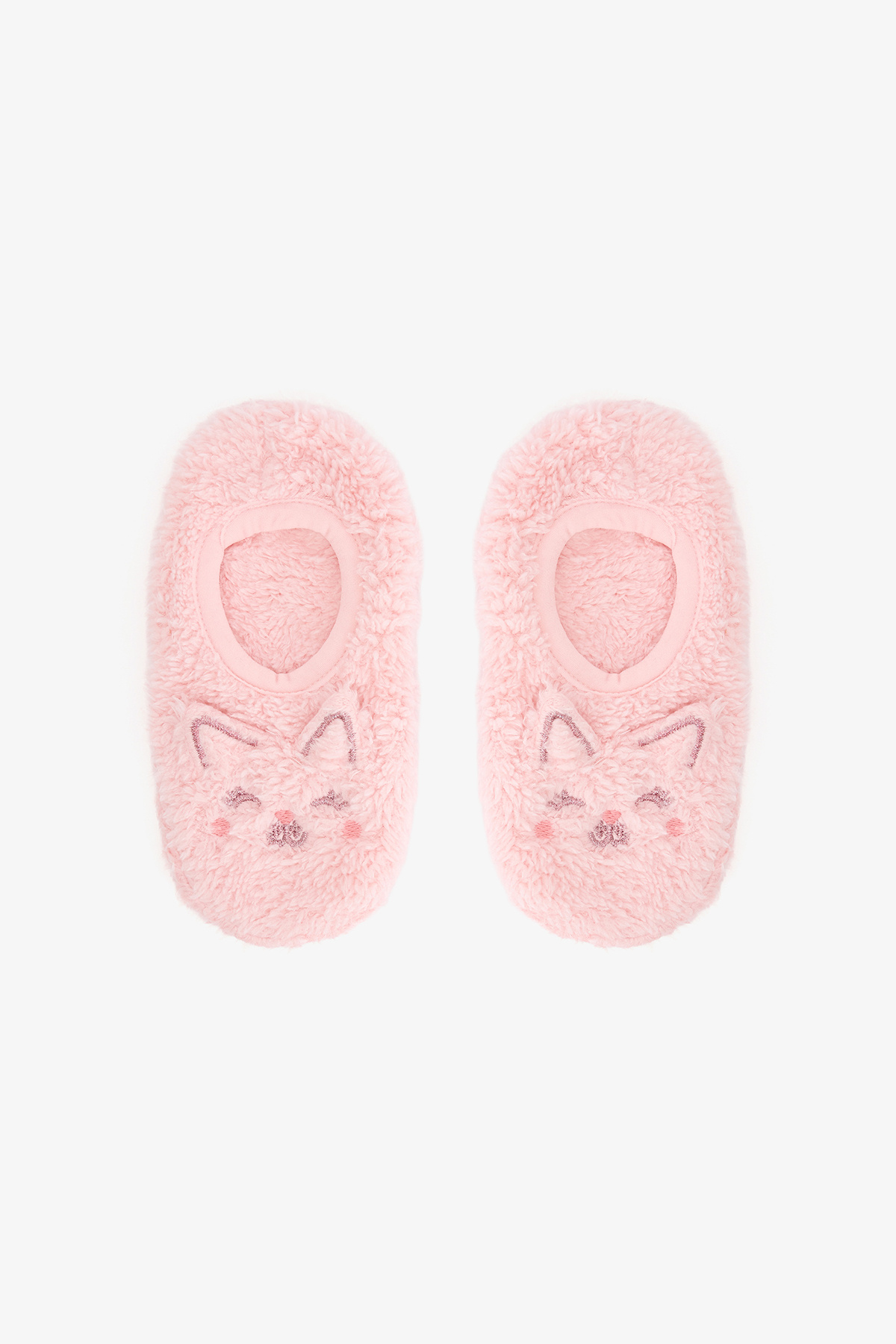 Penti Pembe Kız Çocuk Sweety Kaymaz Tabanlı Ev Patiği