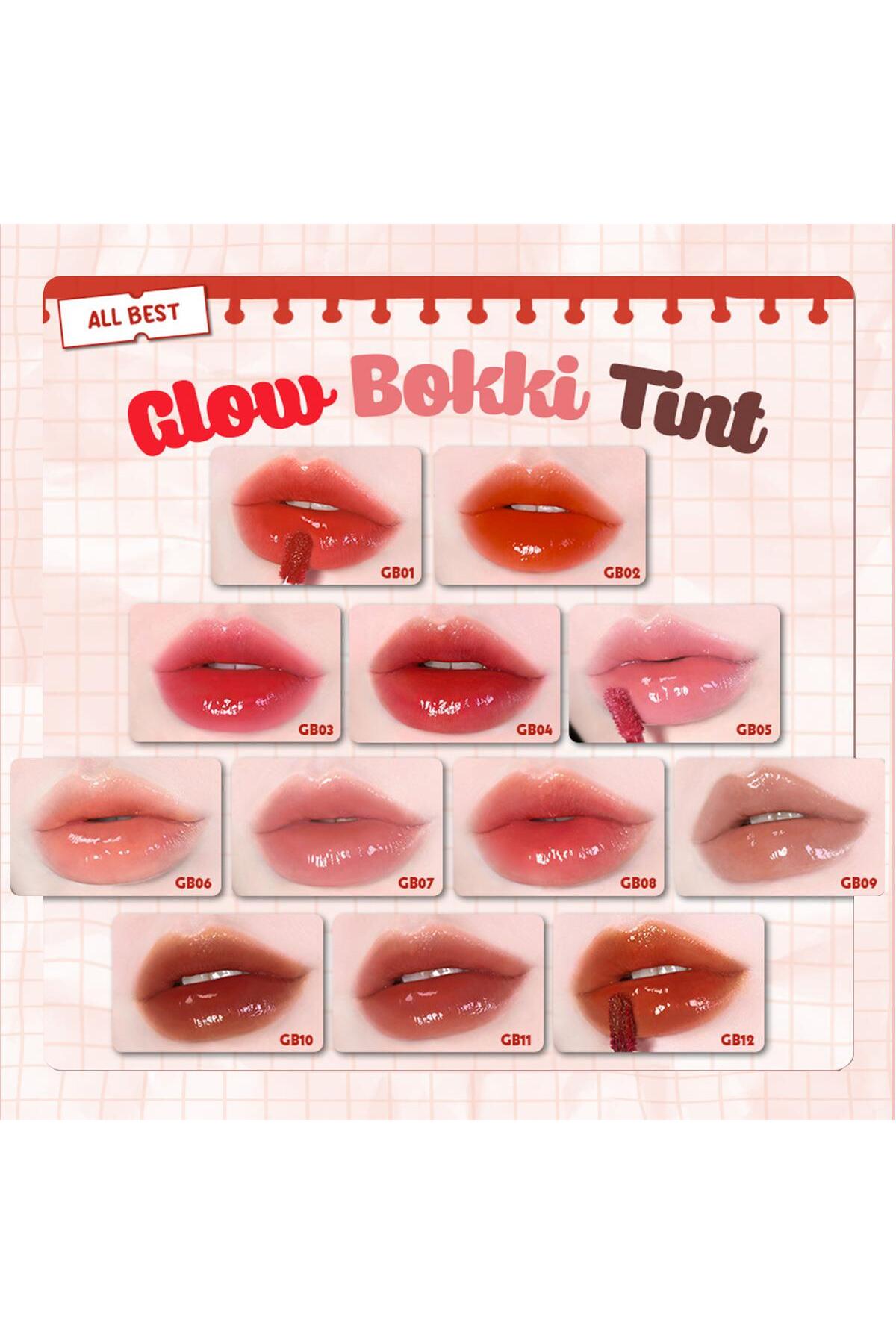 برق لب نیمه دائمی مرطوب کننده و درخشان Glow Bokki Tint GB03 Chili Pink 4.85 gr — تصویر 5 از 9