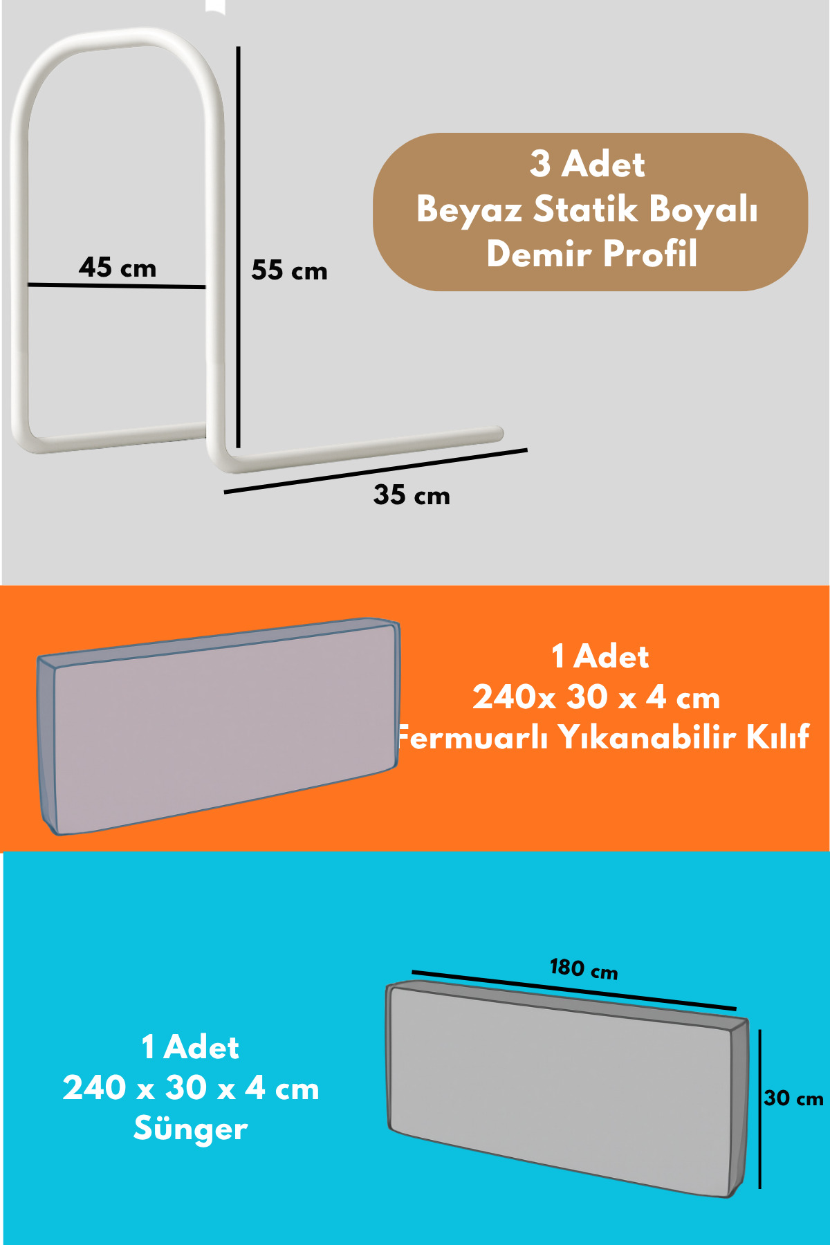 Dizanor Yeni Nesil Top Havuzuna Dönüşebilen 240 cm Tek Parça Yatak ve Beşik Güvenlik Bariyeri fotoğrafı 3 (önizleme)