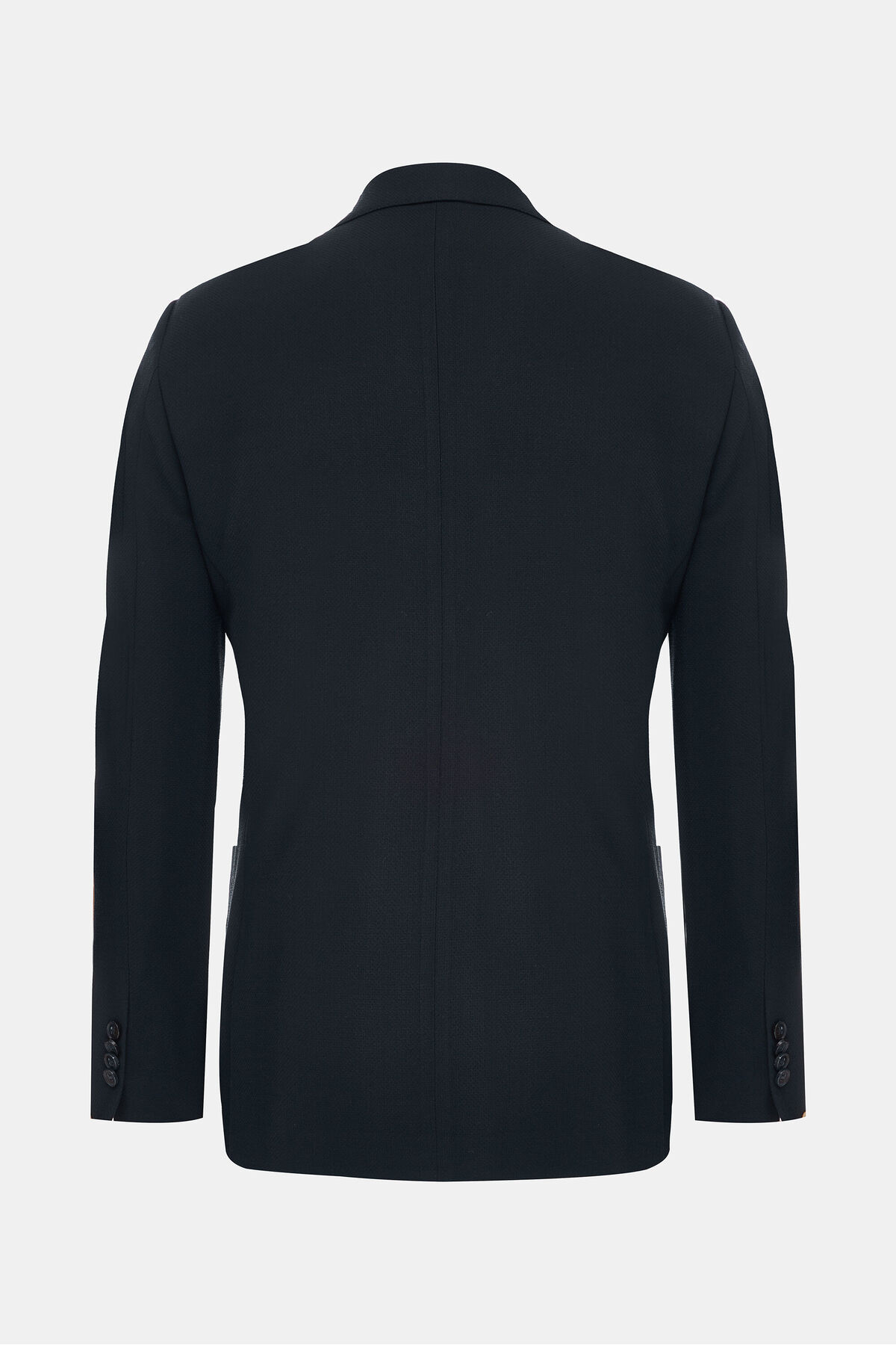 W Collection  LACİVERT DÜĞMELİ YÜN CEKET - Görsel 2