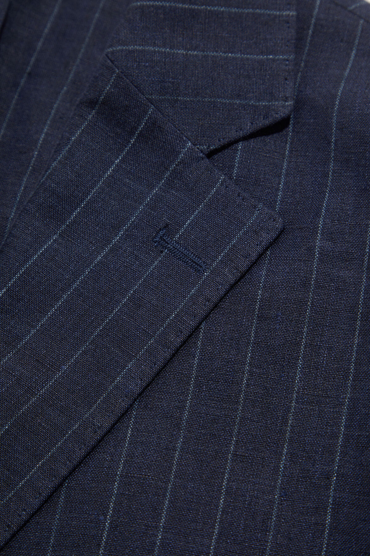 W Collection  LACİVERT DÜĞMELİ TAKIM ELBİSE - Görsel 4