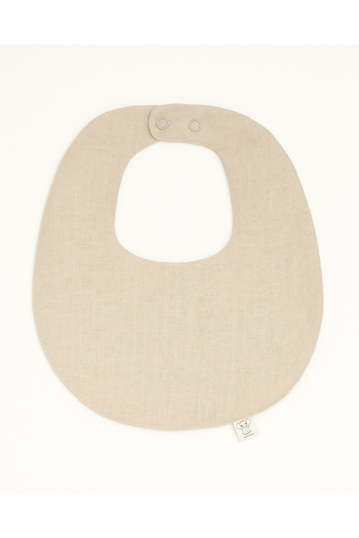 Boho Piccolo Oval 3'lü %100 Pamuk Müslin Bebek Mama Önlüğü / Yakalık / Salya Önlüğü fotoğrafı 5 (önizleme)