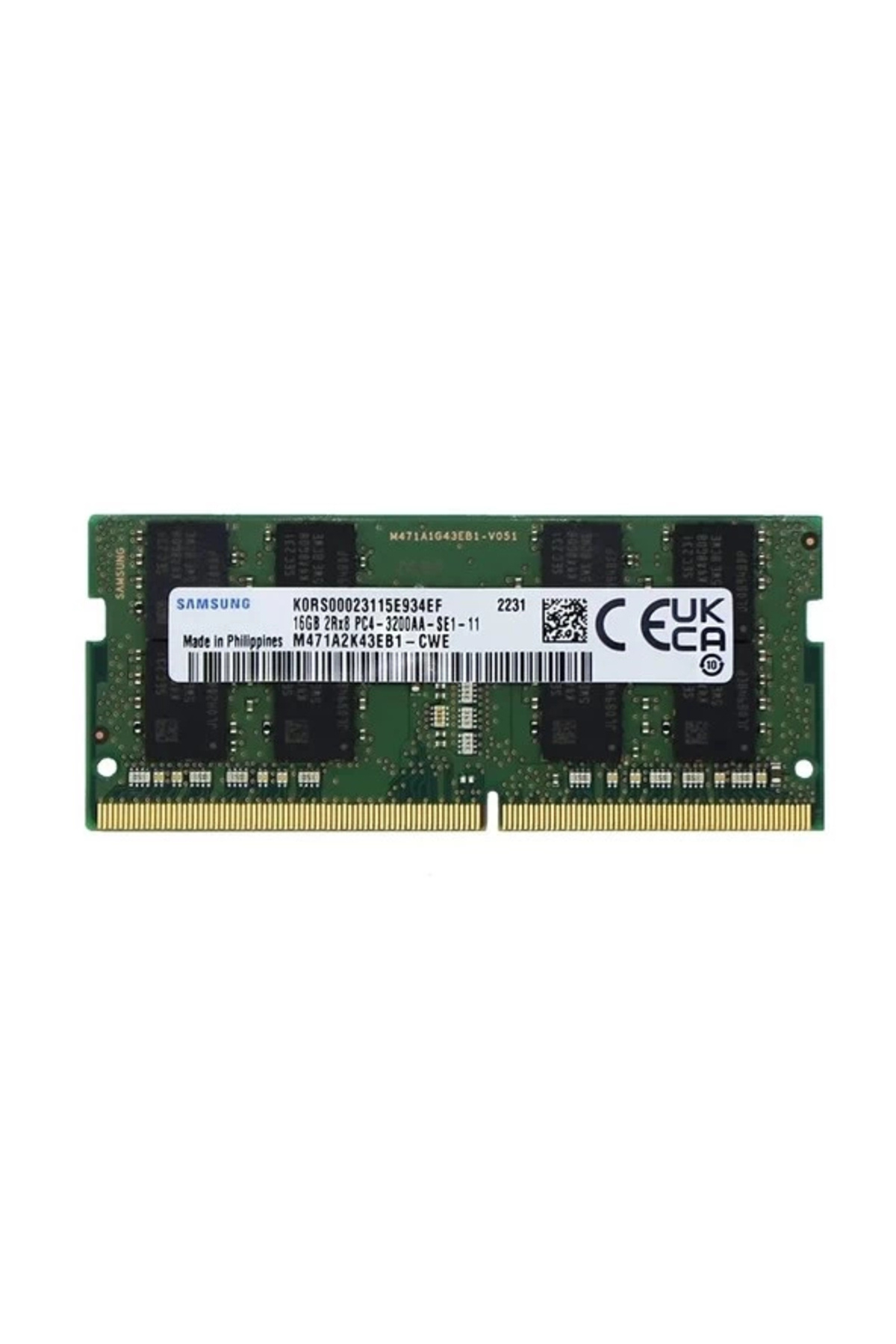 Samsung 16gb Ddr4 3200mhz Cl22 Notebook Ram M471a2k43eb1-cwe