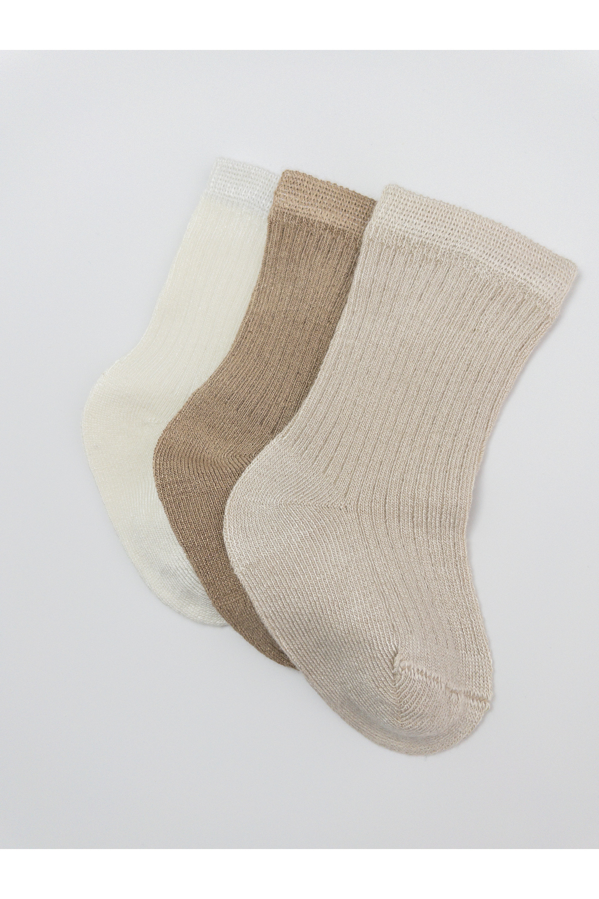 KARAMİLA 3 Çift Bebek Çorap Dikişsiz - Bambu Çorap fotoğrafı 5 (önizleme)