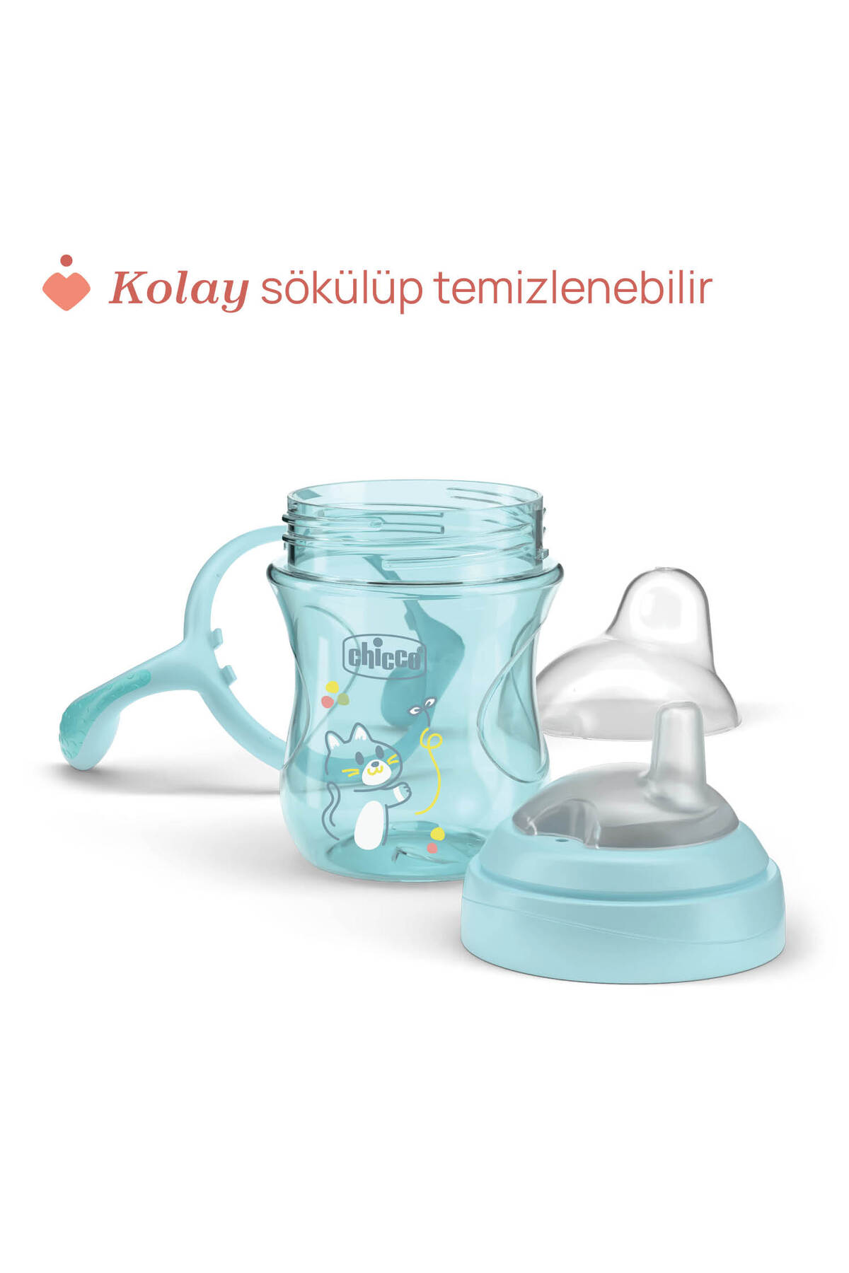 Chicco YUMUŞAK UÇLU GEÇİŞ BARDAĞI 4AY ERKEK fotoğrafı 7 (önizleme)