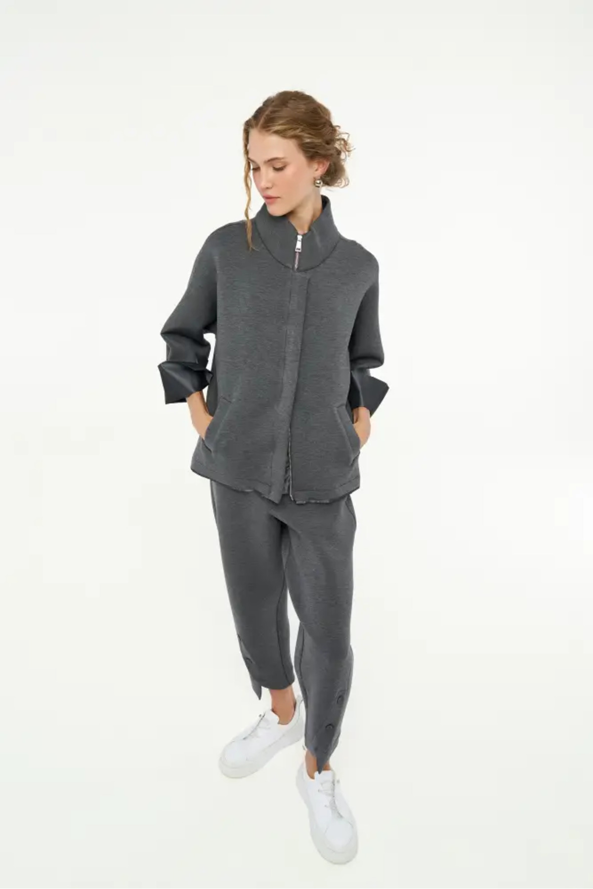 BİZE Almach Ceket - Gri