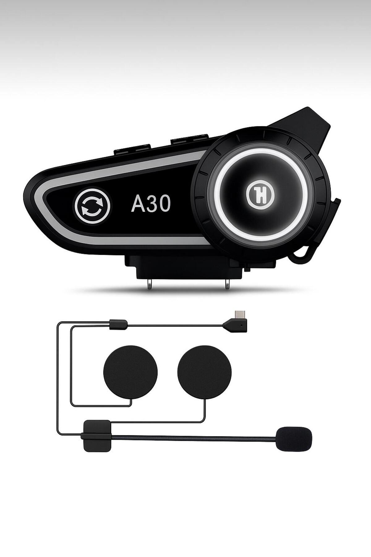 ATLT ATLANTİS A30 MOTOSİKLET İNTERCOM SETİ KASK KULAKLIĞI PREMİUM MODEL ...
