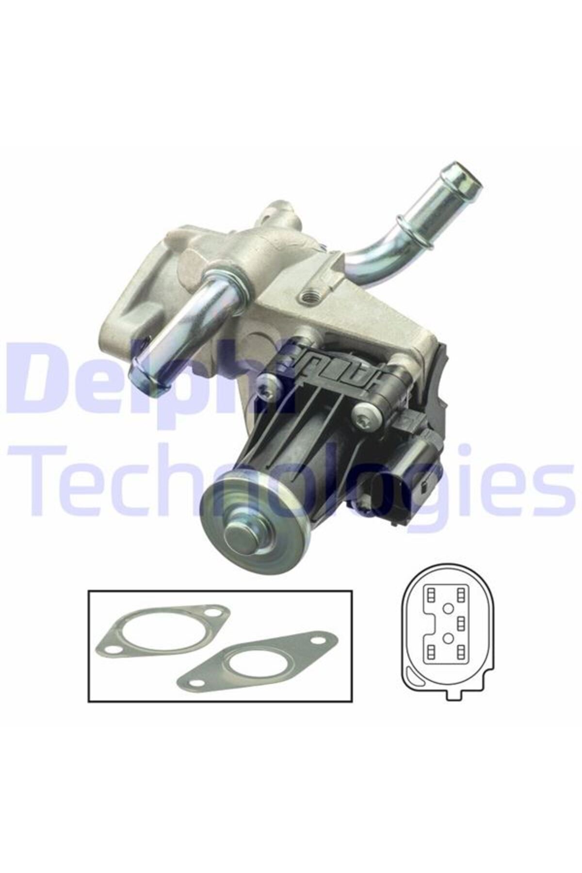 DELPHİ EGR VANASI TRANSIT V347 11>14 V363 V362 14> CUSTOM 12> 2.2TDCI 155PS RANGER 12> BOXER III-