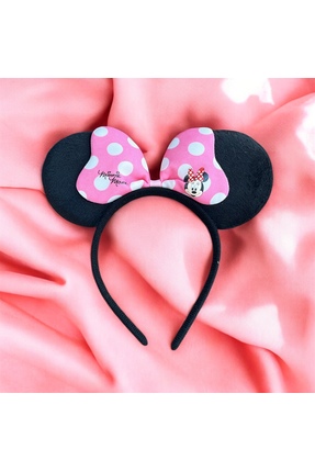 Store Pembe Minnie Mouse Baskılı Çocuk Taç