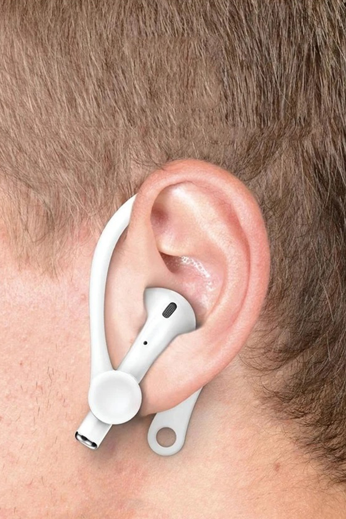 CİYU TİCARET AirPods 4 3 2 1 Pro Pro 2 Nesil Uyumlu Silikon Kulaklık Tutucu Kulak Askısı Düşmeyi Önleyici