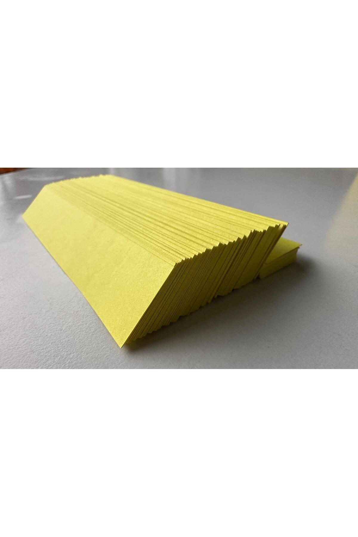 Orbak Kağıt Sarı Parfüm Koku Test Kağıdı (100'LÜ PAKET) (0,07 KG)