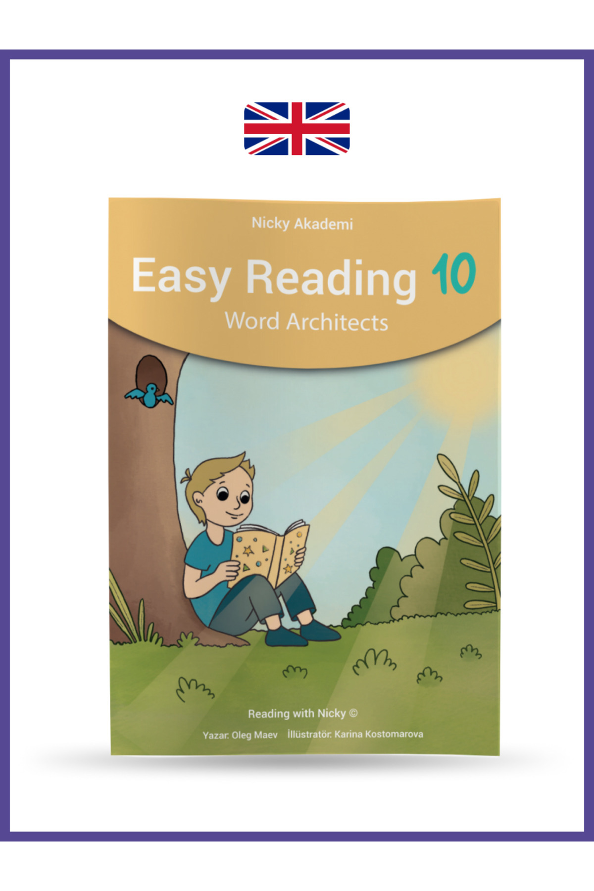 Reading with Nicky Kolay İngilizce Okuma – 10 (Easy English Reading 10). 32 Sayfa. A4.