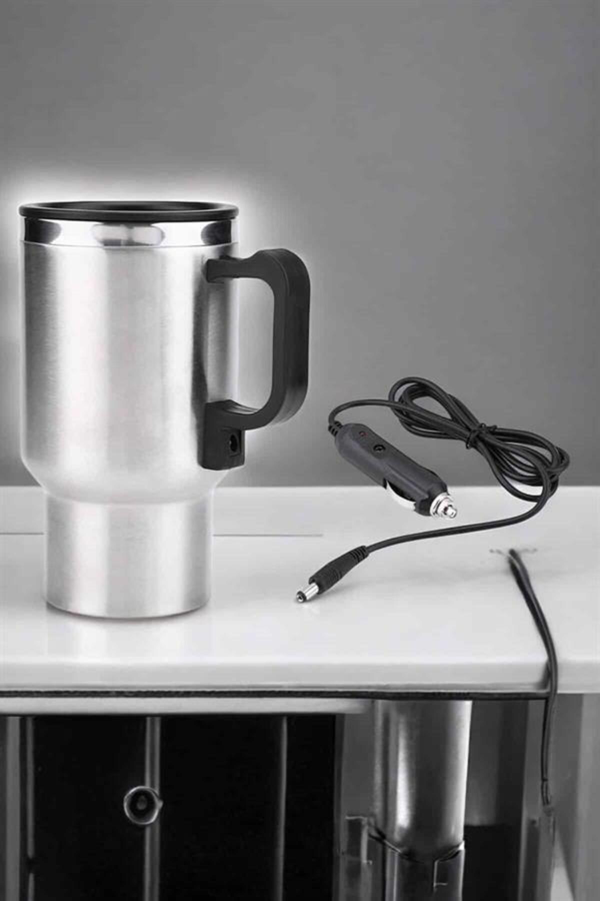 Khayra Kettle Kapaklı Araç İçi Termos Tüm Arabalara Uyumlu Çakmaklık Girişli Su Is? - ESZAOC4242-8