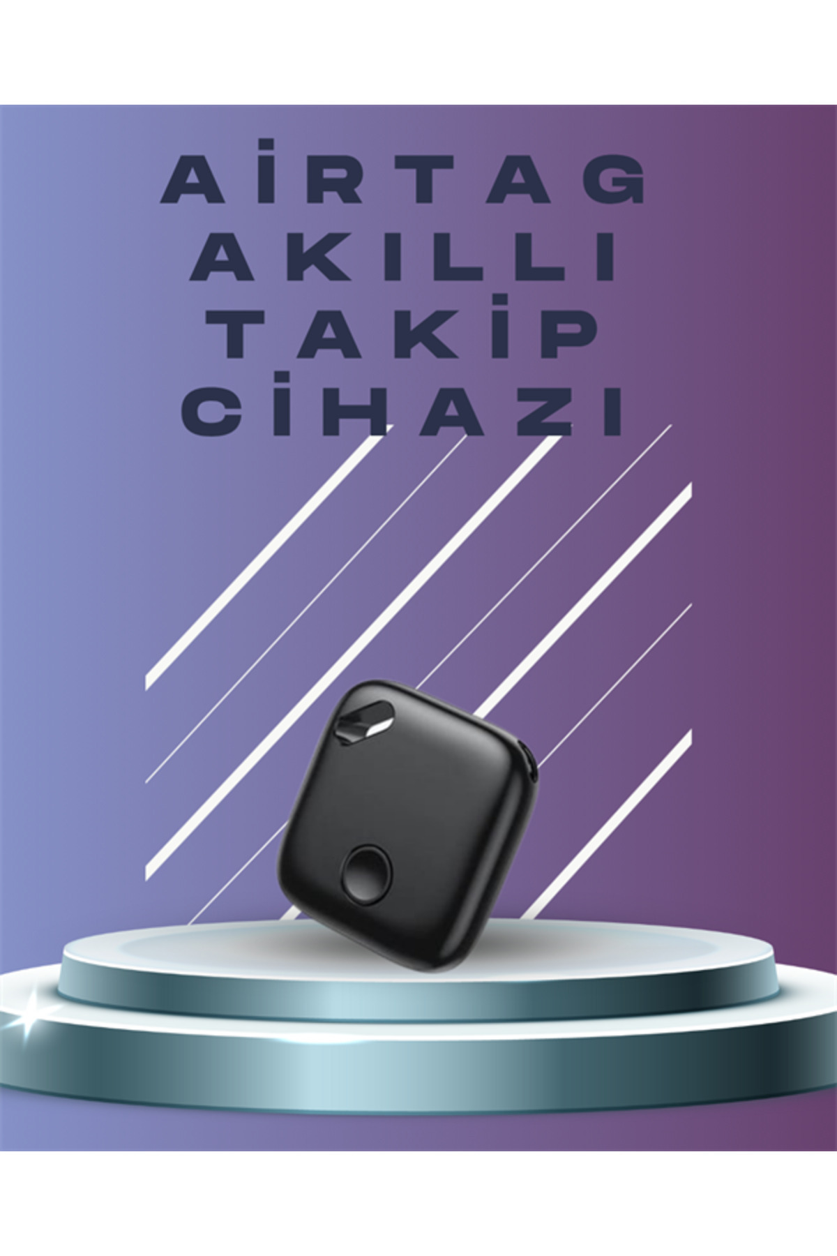 VINTESSY Bluetooth Destekli Akıllı Takip Cihazı | Mobil Uygulama Kontrollü | Kaybolan Eş - MKR4978-3357